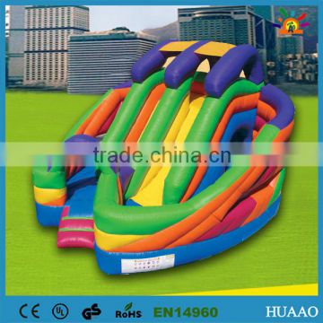 hot sale inflatable slide obstacle course for children