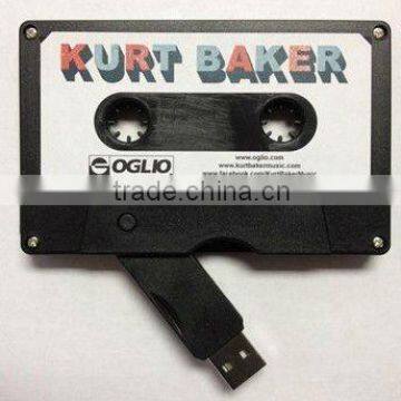 Cassette Shaped 4GB USB Flash Memory Stick