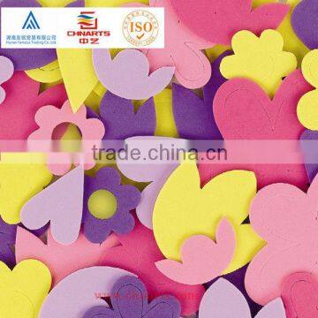 color EVA foam shapes with Adhesive