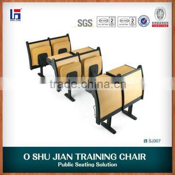 School furniture set Lecture chair student chair with desk SJ307