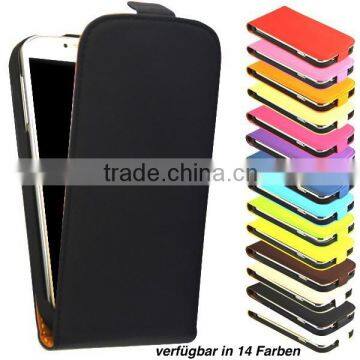 SLIM Leather Case, Flip Leather Case Cover for Sony Xperia C4
