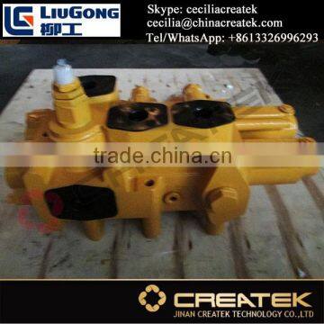 liugong loader parts CLG856 control valve 12C0025X0Y17MPA