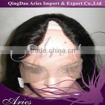 wholesale virign european hair U part lace wig