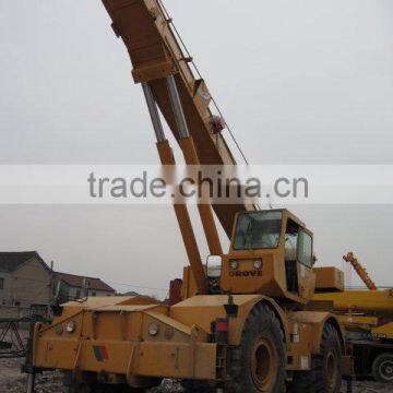 Used Gove 50T 40t Rough Terrain Crane Used Crane, Hydraulic Truck Crane