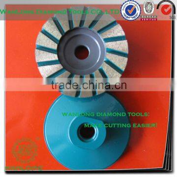 5" high quality diamond cup wheel for concrete and stone grinding