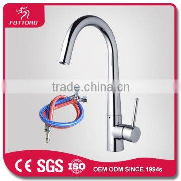 Triangle single handle push down faucets MK28606