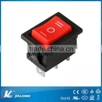 2 position 3Pins 19x12.5mm on-off-on rocker switch KCD1-103B-T