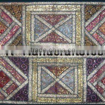 Antique Vintage Patchwork BEAUTIFUL TAPESTRY