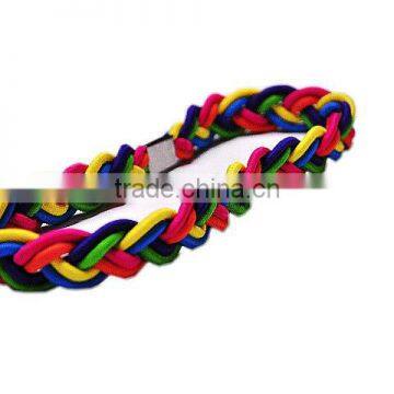 New style Elastic Plaite hairband Braid hairbands for fashion girls,braid hairwrap