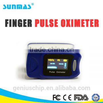 Sunmas hot Medical testing equipment DS-FS20A child finger pulse oximeter