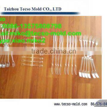 Fork knife spoon plastic mould