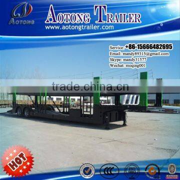 3 Axle Car Carrier Semi Trailer, SUV Car Transport Truck Trailer For Sale