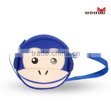 New Arrivals 2016 Kids Cute Cartoon Monkey Felt Shoulder Bags Girls Boys Children Trendy Bags Lovely Waterproof Messenger Bag photo-2