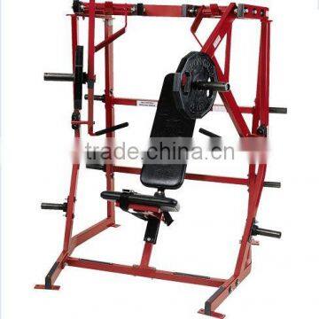 DECLINE PRESS plate loaded machine
