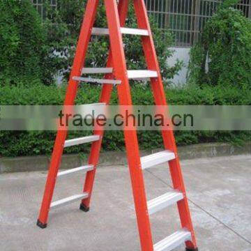 Fiberglass Ladder, fiberglass double side telescopic ladder