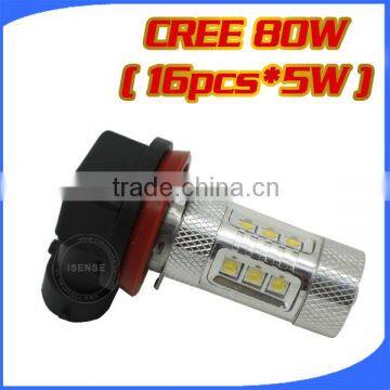 HIGH POWER CREEs LED BULB FIT IN CHROME FOG LIGHT TRIM