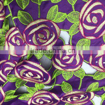 Royal Bule Formal Dress Patterns Lace African Styles Dress Making Silk Lace Fabric for Sale photo-6