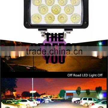 Bright 33w 12v Automobile Car Accessory 4x4 LED Headlight rectangle LED Work Light for offroad ATV UTV