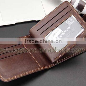 Quality Men Zipper Folding Men Wallet Purse Gift photo-5