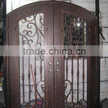 Arch top Double Amazing Quality wrought iron door