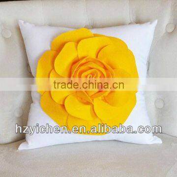 Soft sofa cushion/ Flower design cushion cover