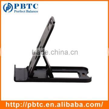 Mobile Accessories 2016 Folding Portable Black Plastic Mobile Phone Stand Holder photo-2
