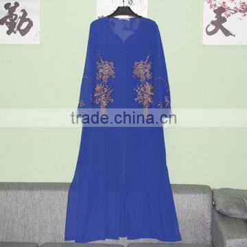 Newest muslim abaya of jeddah turkish ladies tunic wholesale