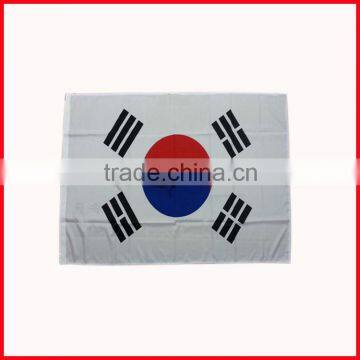 90*150cm Korea flag,hot selling flag,black red blue white flag