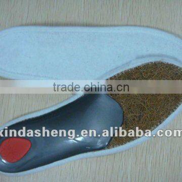 Towelling arch support insoles coconut Orthotic Insoles