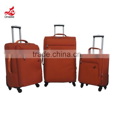 Custom durable spinner wheels nylon american standard bags luggage