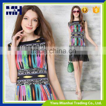 Wholesale China Factory Latest Design Ladies Sexy Dress for Women 2016