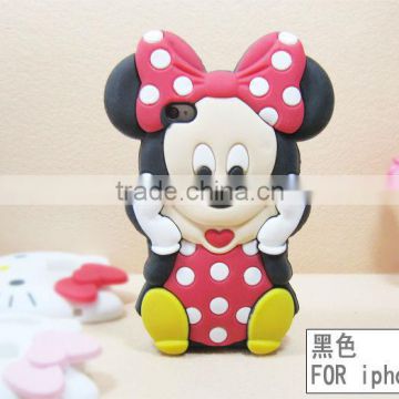 Minnie Soft Silicone Cover Case for Apple iPhone 5