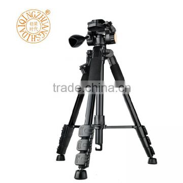 Q111 Photo/Video Tripod with 3-Way Pan & Tilt Head dslr tripod standard packed,camera lightweight tripod for digital & DV stand                        
                                                Quality Choice