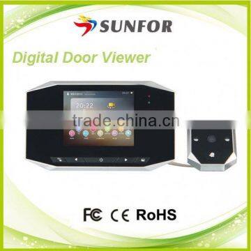 hot sale motion detection door bell door peephole viewer camera