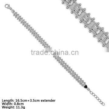 BSA5-002 925 Silver Jewelry, Sterling Silver Bracelet, Factory Direct Sale 925 Sterling Silver Jewelry