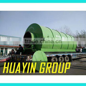 Install in Greece Scrap Plastic Pyrolysis to Diesel Plant photo-4