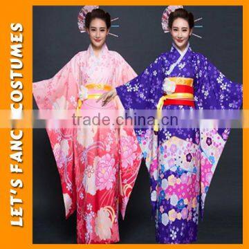 PGWC2494 Deluxe kimono flower fancy dress japanese sex girl kimono