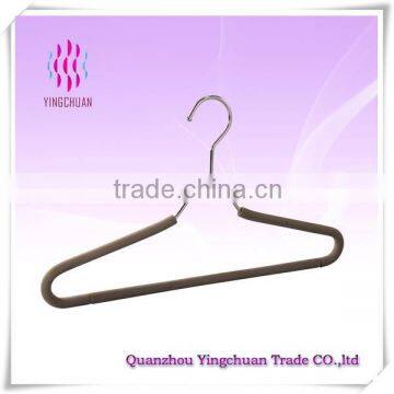 Rubber coated dipped metal hanger