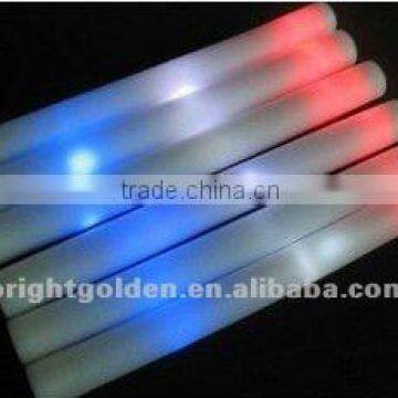 Rainbow flashing foam tube