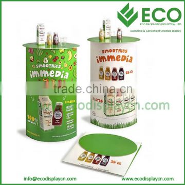 Point of sale promotion table displays for store, cardboard display