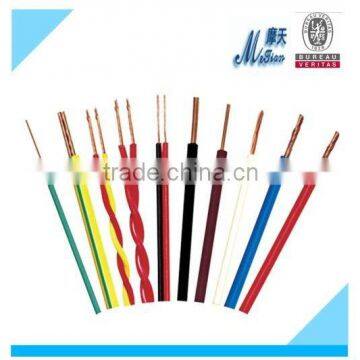 ZR-BV flame retardant wire/Flame-retardant manufacturer wire/hot selling ZR-BV