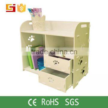 Office and School Supplier Wooden Stationary Organizer