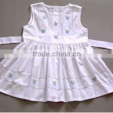 hand embroidery baby dress