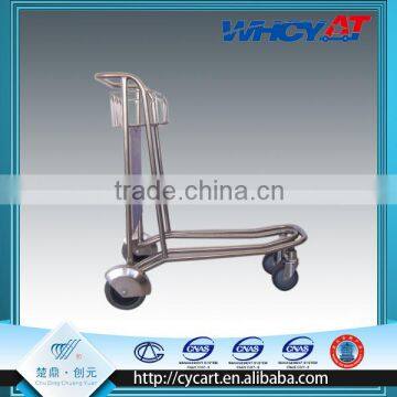 4 Wheel Stainless Steel Airport Trolley for Japan photo-3