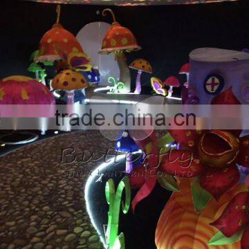 Outdoor Fabric Musical Lantern for Christmas-Chrismas LED Lantern