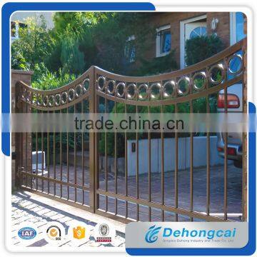 High Quality Remote Control Cast Aluminum Courtyard Gates