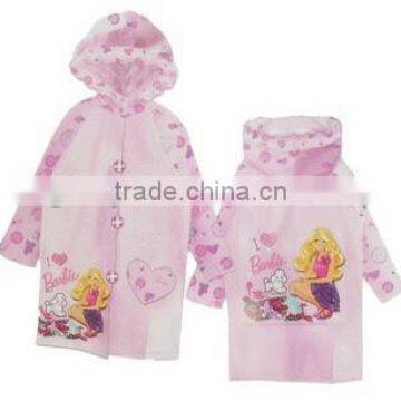 PVC child umbrellas poncho raincoat