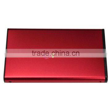 2.5" Red USB 2.0 IDE HD 2.5 HDD Hard Drive Enclosure Case photo-4