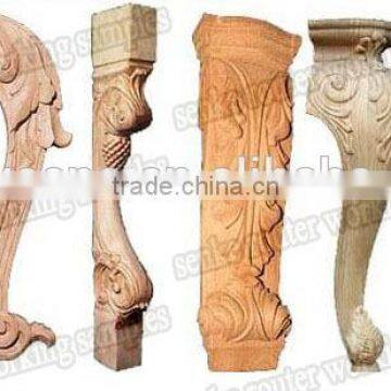 Multi Function 4 Heads Wood Sofa Legs Cnc Wood Carving Machine for Sale photo-2