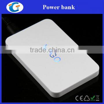 Full Color Printing 2500mAh Slim Light Up Logo Powerbank